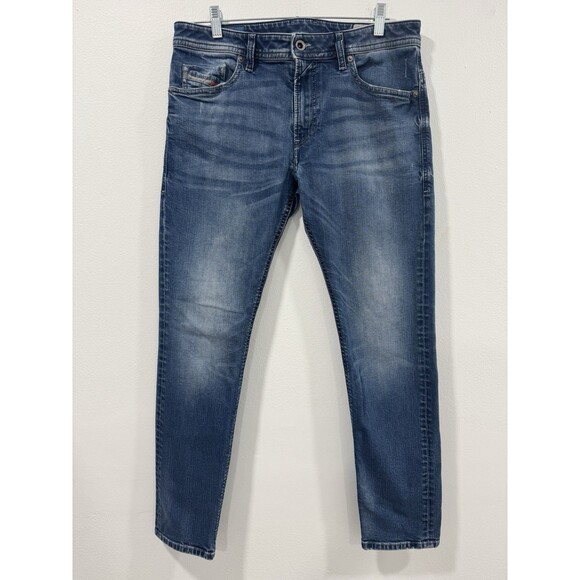 Diesel Mens Thommer Slim Fit Jeans RB062 $225 Blue Size 33/30 - Picture 1 of 7